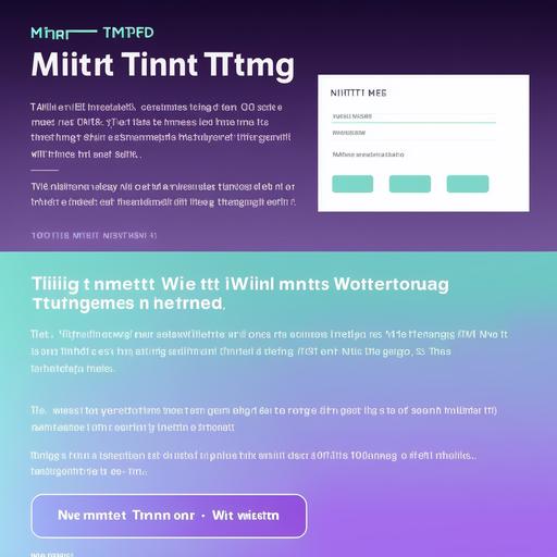Task: Design a webpage for NFT minting that attracts young users to mint NFTs for free. Requirements: The webpage should have a purple-violet gradient color scheme. Provide project social contact information, such as Twitter, Discord, Telegram, Website, etc. Provide a form for minting NFTs, including information about the number of NFTs to mint, payment methods, and display information about the minting limit, the number of NFTs already minted, and the number of NFTs that the user's account can mint. Display project-related information, including the name, description, features, functionality, and a banner image. Ensure the security of the webpage and protect user data by using the HTTPS protocol and common security measures. Tips: Design a simple and clear page layout with clear navigation bars and buttons to ensure readability and aesthetics. Pay attention to color coordination and contrast to improve the visual effect and attractiveness of the webpage.