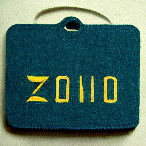 logo tag with the inscription Zano logo poison with the inscription Zano
