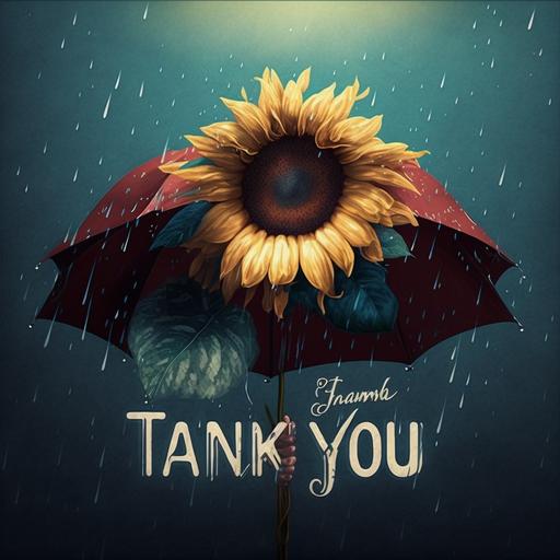 Thank you for sunshine, Thank you for rain, Thank you for joy, Thank you for pain
