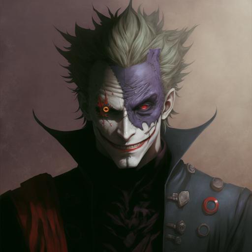 The Joker joined in Akatsuki, Shippuden, Anime, Manga, Comics, The Joker in Naruto, Face, Mask v4