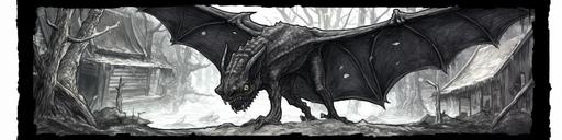 The Lethifold was a carnivorous and extremely dangerous magical beast. It resembled nothing so much as a rippling black cape, the edges fluttering slightly as it slithered  --ar 16:4