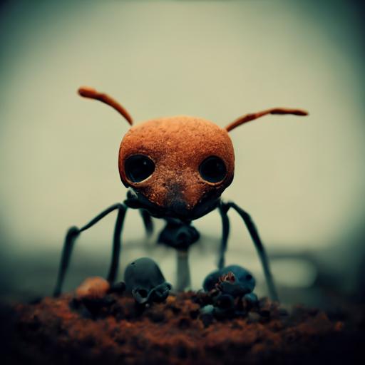 The last day of the life of one sad ant --uplight