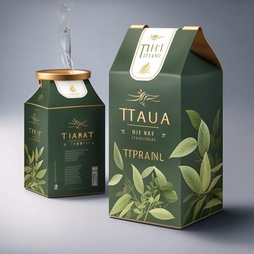 The packaging for Truc An De Nhat Tea (Long Van Tea, the tea offered to the king): 100% Tan Cuong Green Tea - Thai Nguyen, harvested according to the standard of 1 shrimp and 1 adjacent young leaf of the Long Van (Long Tinh) tea tree