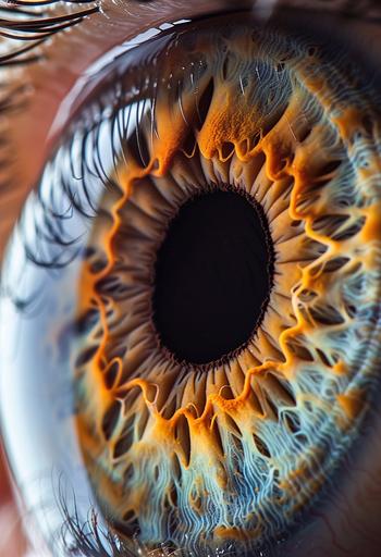 Vinicunca eye. Closeup. Macro photography. --ar 13:19 --v 6.0