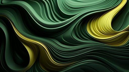 Walls barriers divisions. green. abstract decorative patterns, pictorial harmony, intricate paper art :: lime green --ar 16:9 --s 750