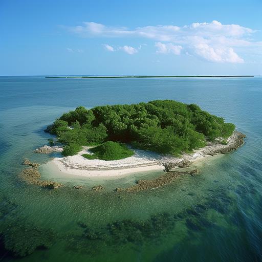 Wisteria Island, also known as Christmas Tree Island, is a federally owned, uninhabited island in the lower Florida Keys 645 yards (590 m) northwest of the northwestern corner of the main island and city of Key West, Florida, Monroe County, United States. It is located 280 yards (260 m) north-northeast of Sunset Key (Tank Island), its closest neighbor. --v 6.0