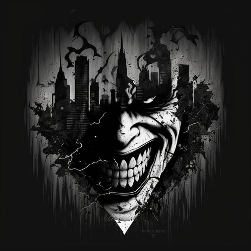 With each passing day, the Joker logo seemed to grow in power, its twisted grin spreading like a virus through the city's dark alleys and forgotten corners, Those who dared to look into its eyes felt a chill run down their spine, as if they were staring into the face of madness itself, smoking a cigar