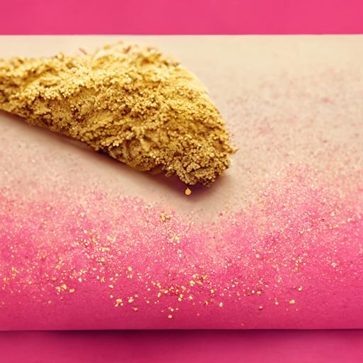 gold Pink modern Instagram Logo business for natural cosmetics brand, 