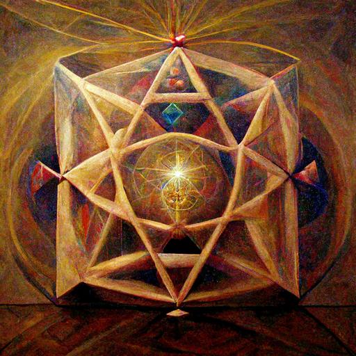 Trascendencia del cubo de Metatron de Geometría