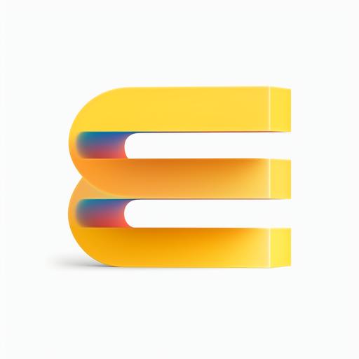 a 3d logo with three lines horizontal,gap in between gradient effect, soft transition, blender , adobe photoshop , logo design, white background --v 5.1