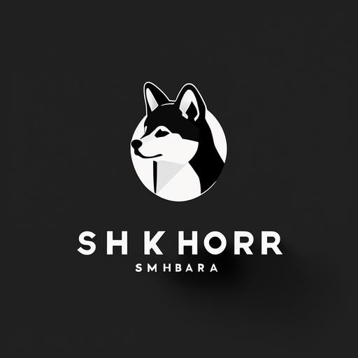 Design a clean, minimalist, and highly recognizable logo featuring a black Shiba Inu as the main motif, which is popular and beloved in Japan. The logo should capture the unique and charming features of the Shiba Inu while maintaining simplicity and high visibility. Use the color hex codes for the black Shiba Inu coat (#3D352C), dark facial and leg areas (#2B231D), and white accents (#EDE6D9) in the design.