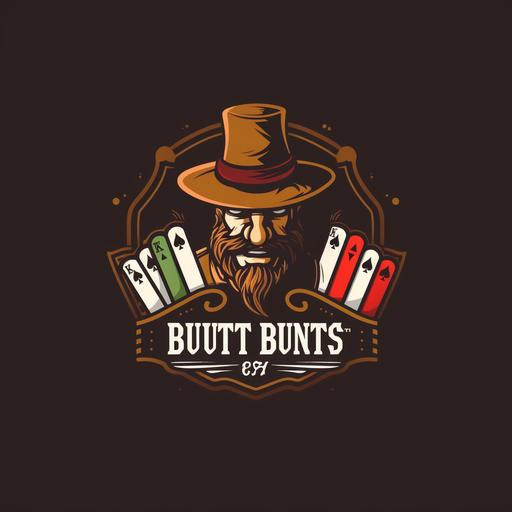a dynamic and appealing logo for the 'Bluff Bandits Poker Club'. The logo should capture the spirit of the game of poker while exuding a sense of mystique and sophistication. Feel free to incorporate elements such as playing cards, poker chips, or poker hands to emphasize the theme. The color palette should be vibrant and eye-catching, yet maintain a professional look. The logo should be easily recognizable on both printed materials and digital platforms. Surprise us with your creativity and give the logo a unique touch that makes our poker club stand out.
