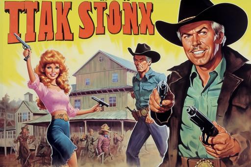 a hand-painted movie poster for the 1986 hit blaxsploitation western comedy 