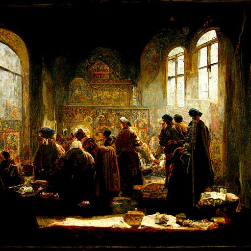 a jewish revange scene from the renaissance
