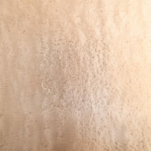 a light beige carpet taken from above