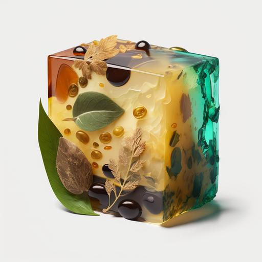 a natural 3d soap with earthy feeling made for the planet, no text, transparent background