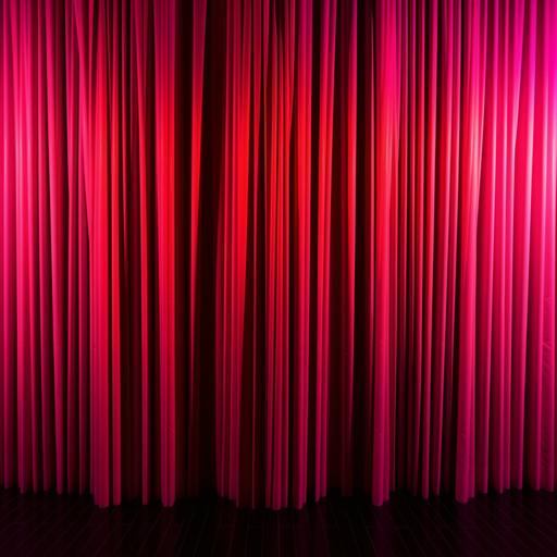a neon pink curtain background --v 5.0