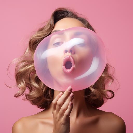 how to blow bubble gum