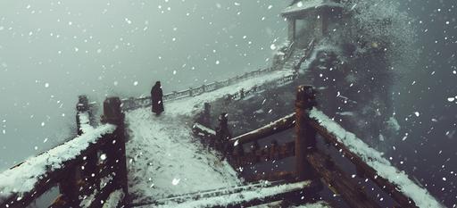a person walks up an isometric wooden fence at a winter scene, in the style of splattered/dripped, webcam photography, #vfxfriday, birds-eye-view, dusty piles, snow scenes, swirling vortexes:: large snow isometrix covered stair well, in the style of soggy, #vfxfriday, contained chaos, 8k, cottagepunk, prairiecore, weathercore:: the isometric deck is covered in white snow and ice, in the style of negative image, #vfxfriday, dark brown and gray, tumblewave, [howardena pindell]( a snow covered isometric open walkway and wooden stairs, in the style of dark gray and dark brown, vhs, tumblewave, rough edges, #vfxfriday, close up, prairiecore:: isometric wood board covered in snow, in the style of #vfxfriday, suburban gothic, 32k uhd, passage, [thomas cole]( dissolving, prairiecore --ar 64:29 --v 6.0