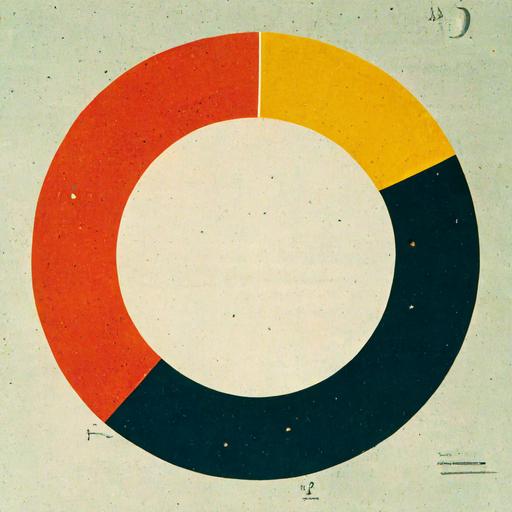 a pie-chart logo containing the equal division and spacing of the letters A and a