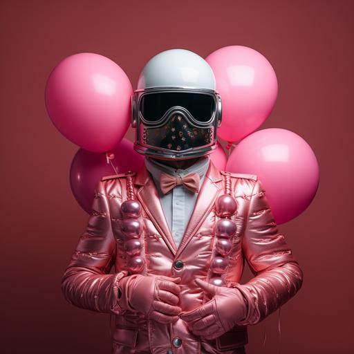 a pink cosmonaut invites you to the prom