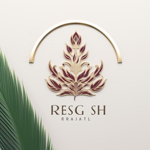 a royal and rice logo for this name Regashu