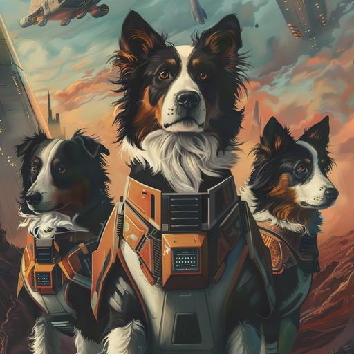 a space opera starring anthropomorphic border collies