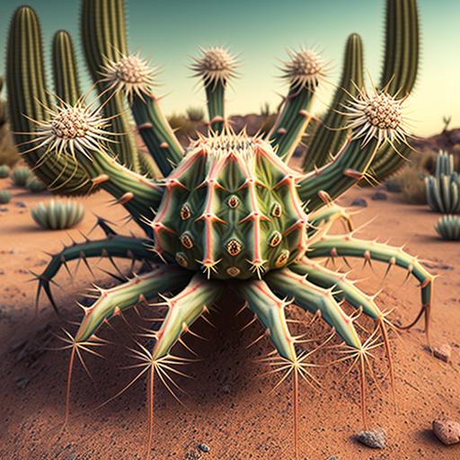 a spider cactus