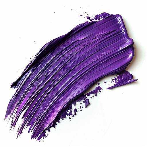 a wide purple metallic paint stroke --v 6.0