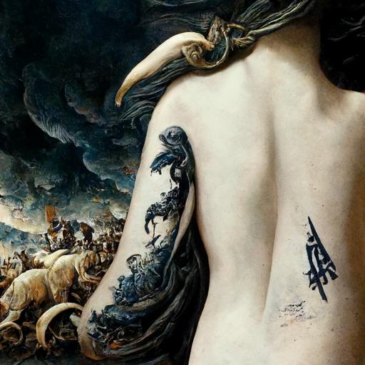 the abduction of europe by zeus, modernism, symbolism, tattoo