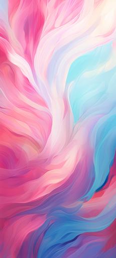 abstract background design hd wallpapers, in the style of flowing forms, light teal and pink, steve henderson, digitally enhanced, vibrant color compositions, vivid , realistic hyper-detail, generative art --ar 9:20 --v 5.2