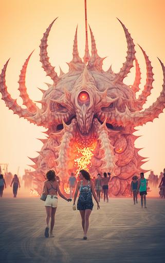 greatest moments from sand snails of burning man festival, rave, fire, art, photojournalism, 85mm --ar 5:8 --s 165 --c 6