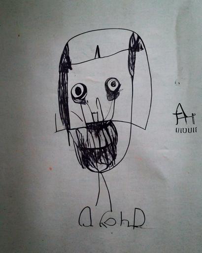 adhd, nonsense drawings :: drawn by a 5 year old::2 --s 1500 --ar 3:4 --q 2 --uplight