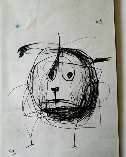 adhd, nonsense drawings :: drawn by a 5 year old::2 --s 1500 --ar 3:4 --q 2 --uplight