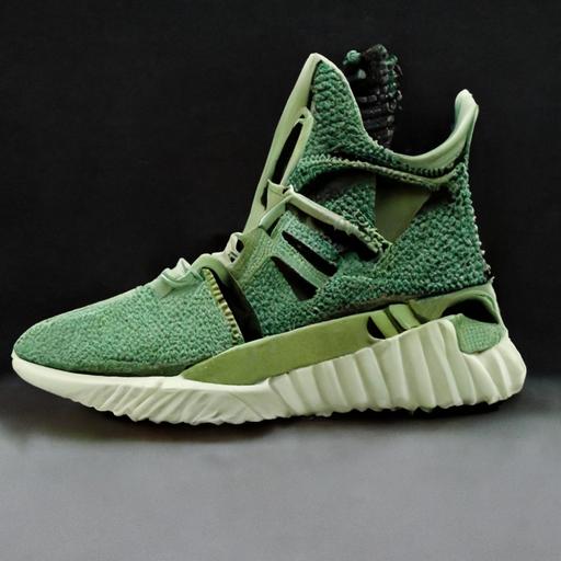 adidas sneaker nft yeezy boost high green color sneakers shoes running shoes