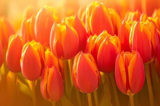 als de lente komt dan stuur ik jou tulpen uit Amsterdam, als de lente komt dan geef ik jou tulpen uit Amsterdam, duizend gele, duizend rooie, wensen jou het aller mooiste, wat mijn mond niet zeggen kan, zeggen tulpen uit amsterdam, tulip --niji 6 --ar 3:2