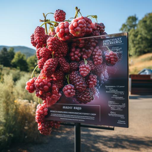 an info sign, berry tone --s 750