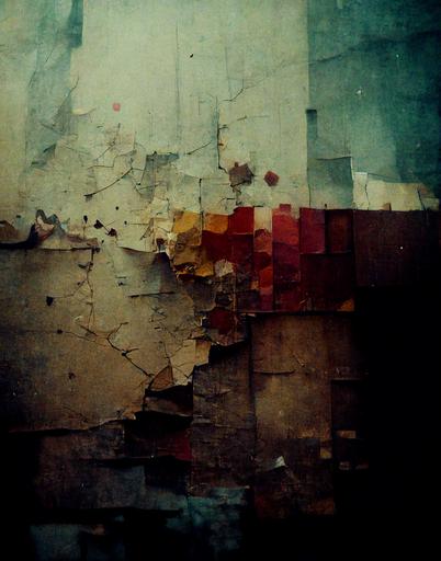 analog film textures, empty space, abstract minimalistic overlay, vintage cratches, stains --chaos 25 --ar 4:5