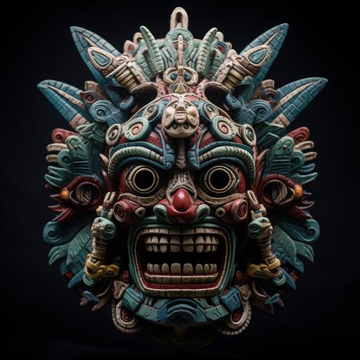 ancient mayan death masks