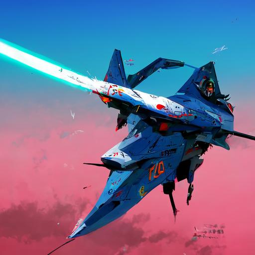 anime fighter jet