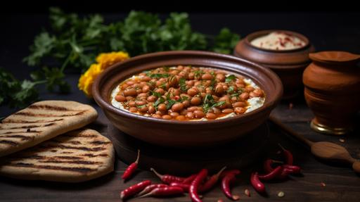 arabic, beans, Ful medames , food , --c 10 --ar 16:9