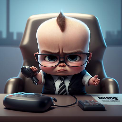 baby boss, funny poster, HD ,4K,