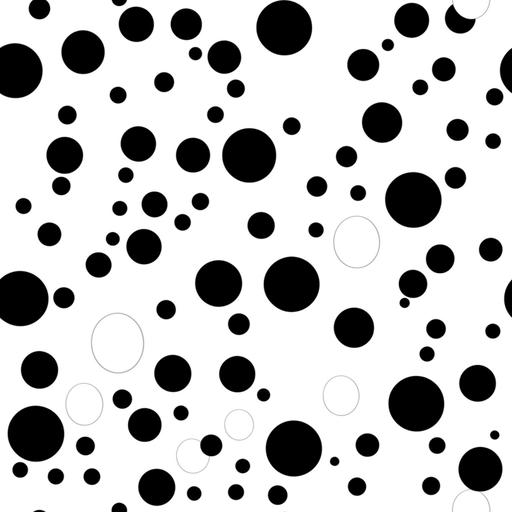 big and small black dot pattern on white background --tile --v 5.1 --s 750 --style raw