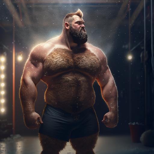 big, beefy, hairy men solo, cubs, masculine beards,ultrarealistic, space, lights, muscle bear,science fiction, hyperrealistic, hyperrealistic, 4k, cinematic, full-length photo, high detail