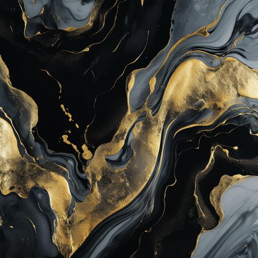 black and gold marble gold marble wallpaper wallpapers, in the style of distorted, fractured depictions, surrealistic elements, dark yellow and dark aquamarine, gothic dark and ornate, poured, organic formations, kintsugi