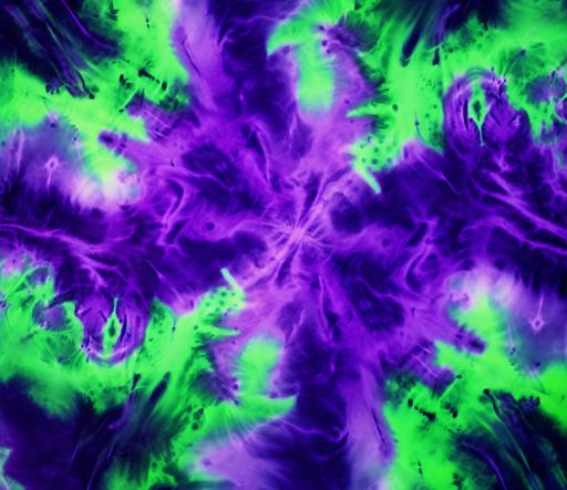 black background, neon green and neon purple tie dye pattern, 8k, vibrant --ar 37:32 --v 5.1