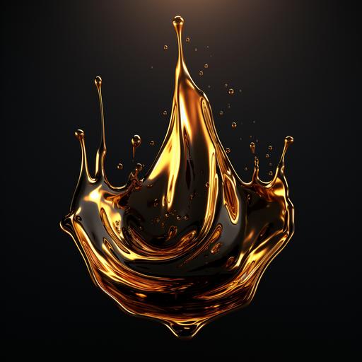 black glossy tar drip in logo form,bold,fire,sharp,metallic,polished,textured,layered,hyper realistic,insane details,8k, hd quality,award winning photography,cinematic background,super resolution, 8k --s 250