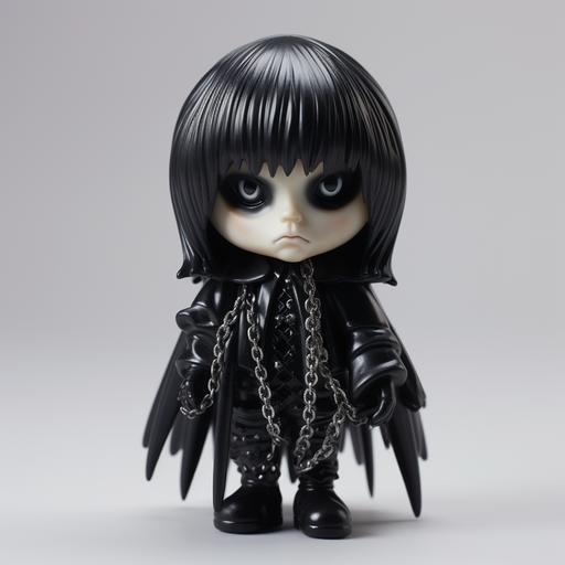 black metal goth toddler toys, --c 25 --style raw