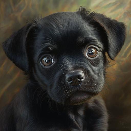 black pug jack Russell mix puppy