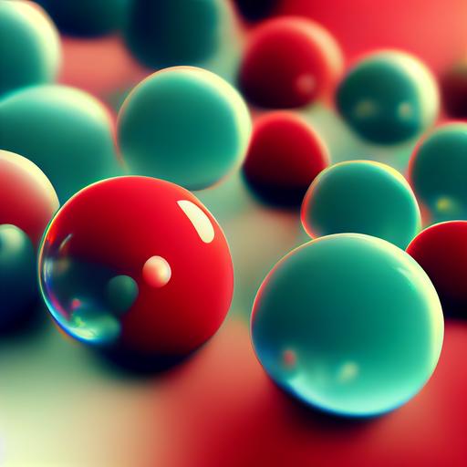 bubbles, red, greeen, blue, 3d, wallpaper  --v 3  --upbeta
